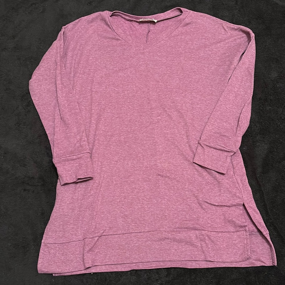 Yidarton purple long sleeve shirt